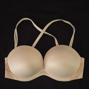Victoria's Secret Beige Convertible Push-Up Bra
